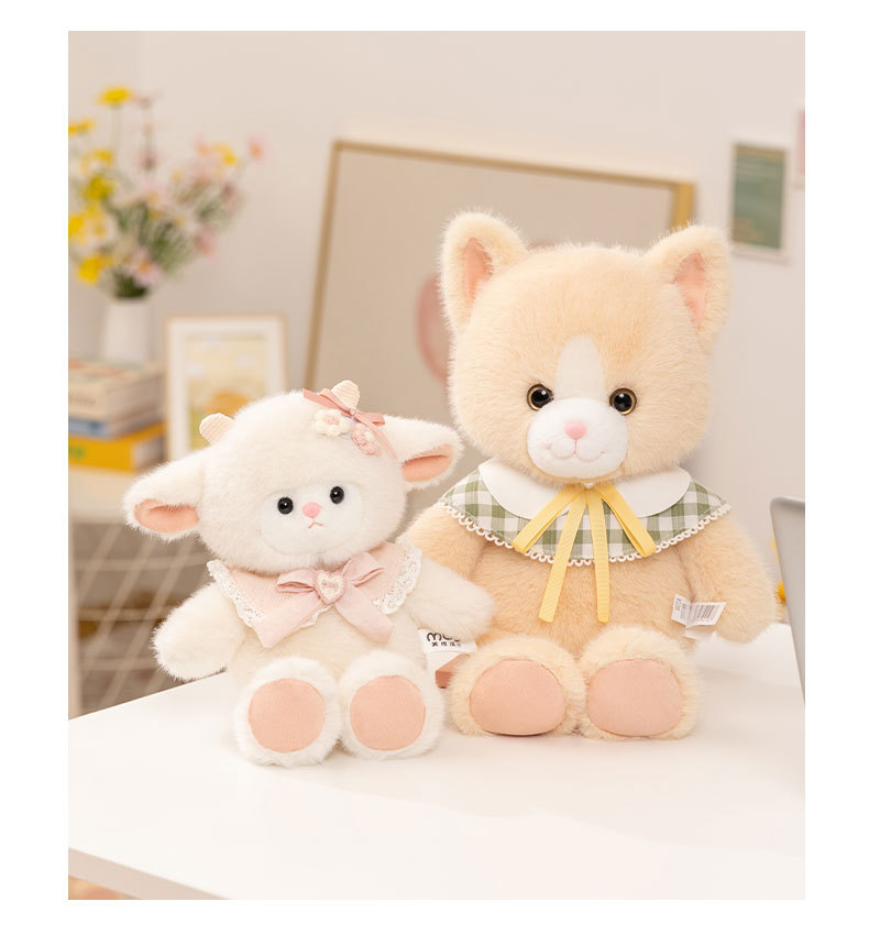 New cute Yumi Little Sheep and elephant plush toys, adorable doll dolls, claw machine dolls, birthday gifts for girls pic 10