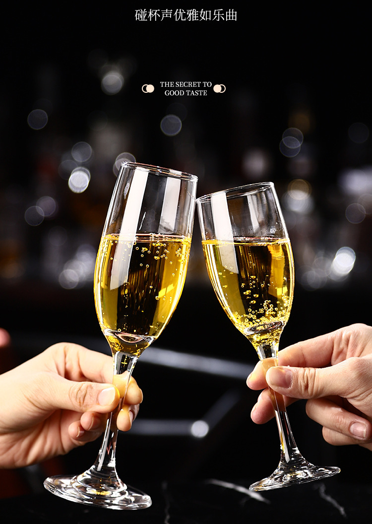 Household glass, high appearance level, red wine glasses, cocktail goblets, bar creative sparkling wine glasses, champagne glasses pic 9