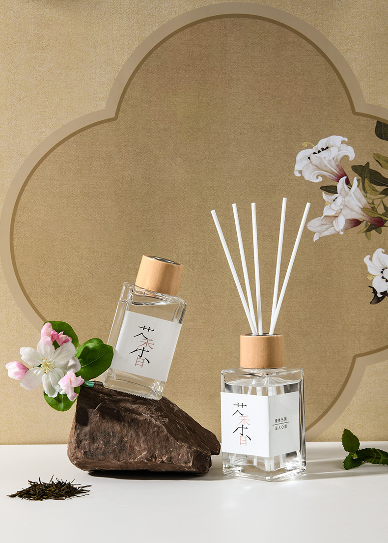 Wholesale hotel tea-scented liquid, flameless aromatherapy essential oil, household toilet fragrance, deodorizing special fragrance 100ml pic 3