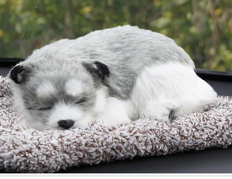 Car ornaments, car Internet celebrities, interior accessories, female dog simulation interior products, car decorations, center console for men pic 16