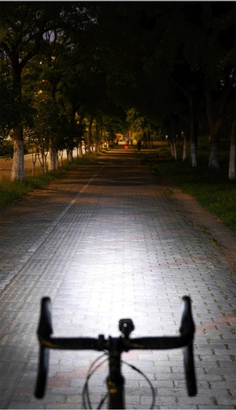 Bicycle light, solar horn, integrated headlight, mountain road bike, waterproof night ride, super bright flashlight, lighting lamp pic 16