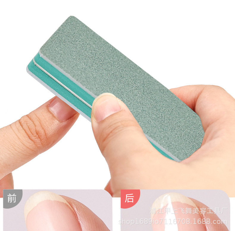 美甲抛光块文玩专用绿白擦银海绵双面抛光板银器镜面文玩打磨抛光详情6