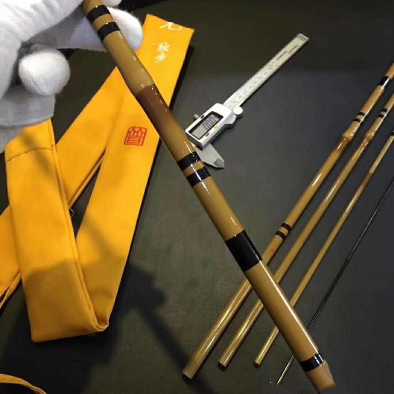 The Tang Depp Tianyuan single-step interlocking and continuation rod 37-adjustable fishing rod for crucian carp is designed with bambus-shaped joints pic 2