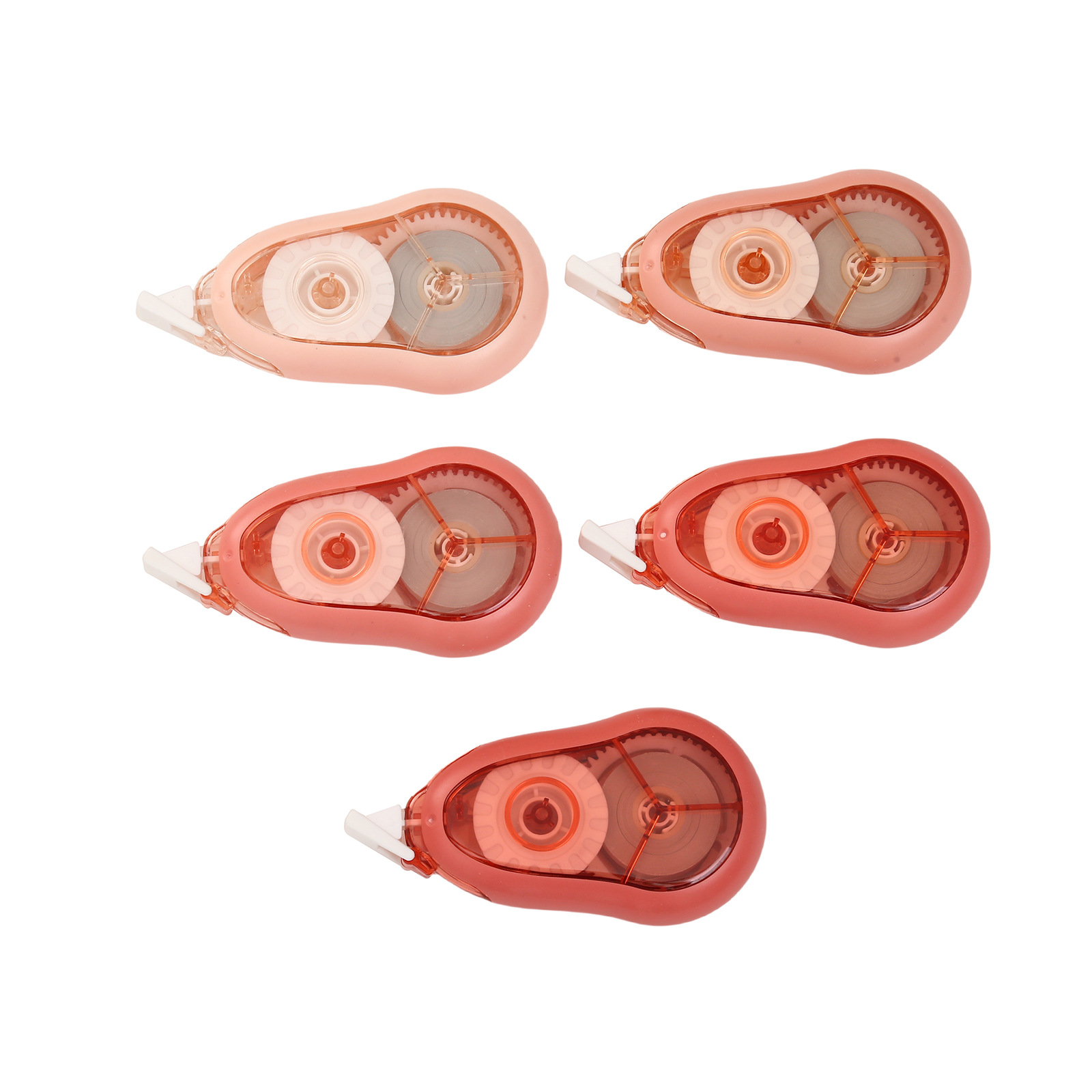 New gradient color correction tape, shock-resistant, silent, unbroken, smooth correction tape, large capacity, affordable size, coating correction tape pic 5