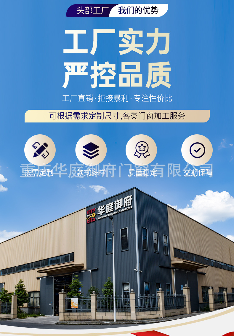 简约卫生间浴室门现货铝合金门双层钢化玻璃门淋浴门厨房洗手间门详情2