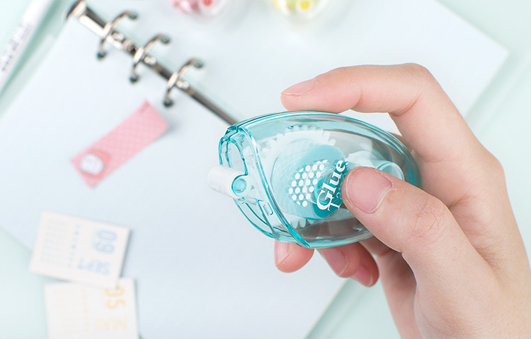 天高厂家超宽点点胶8mm修正带式双面胶手工手账粘性点点胶定制详情10