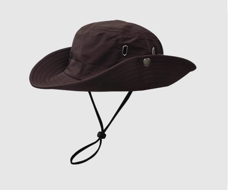 Big-headed sun hat, 2024 new style mountaineering hat, plus-size fisherman hat, outdoor western cowboy hat, large sun hat pic 49