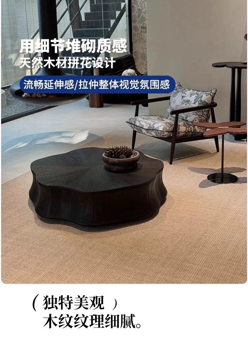 2025新款茶几家用简约现代高级茶几客厅云朵创意蝴蝶设计款高级感详情4