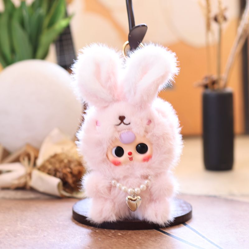 可爱萌变身搪胶娃三岁小挂件毛绒玩具公仔卡通包包挂饰钥匙扣娃娃详情6