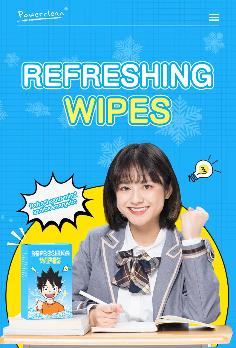 洁之良品英文衣物去污小白鞋湿巾除胶马桶提神湿巾手机屏幕湿巾详情16