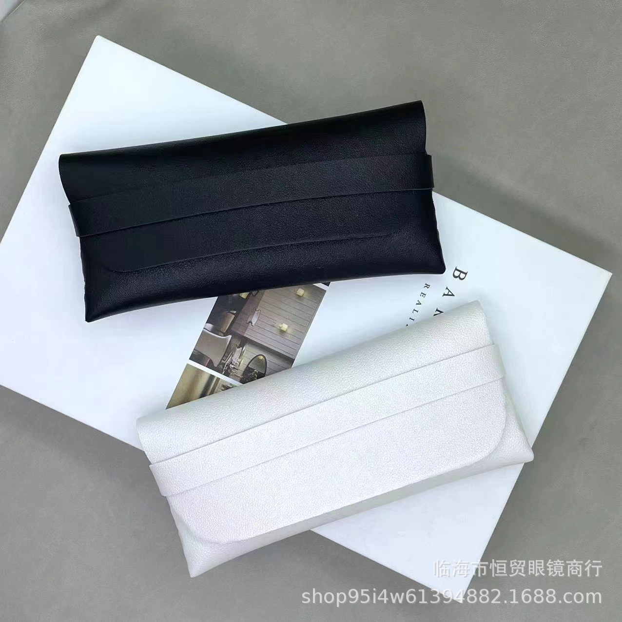 眼镜盒高颜值高级感眼镜盒便携女男眼镜包墨镜盒太阳镜眼镜收纳盒详情2