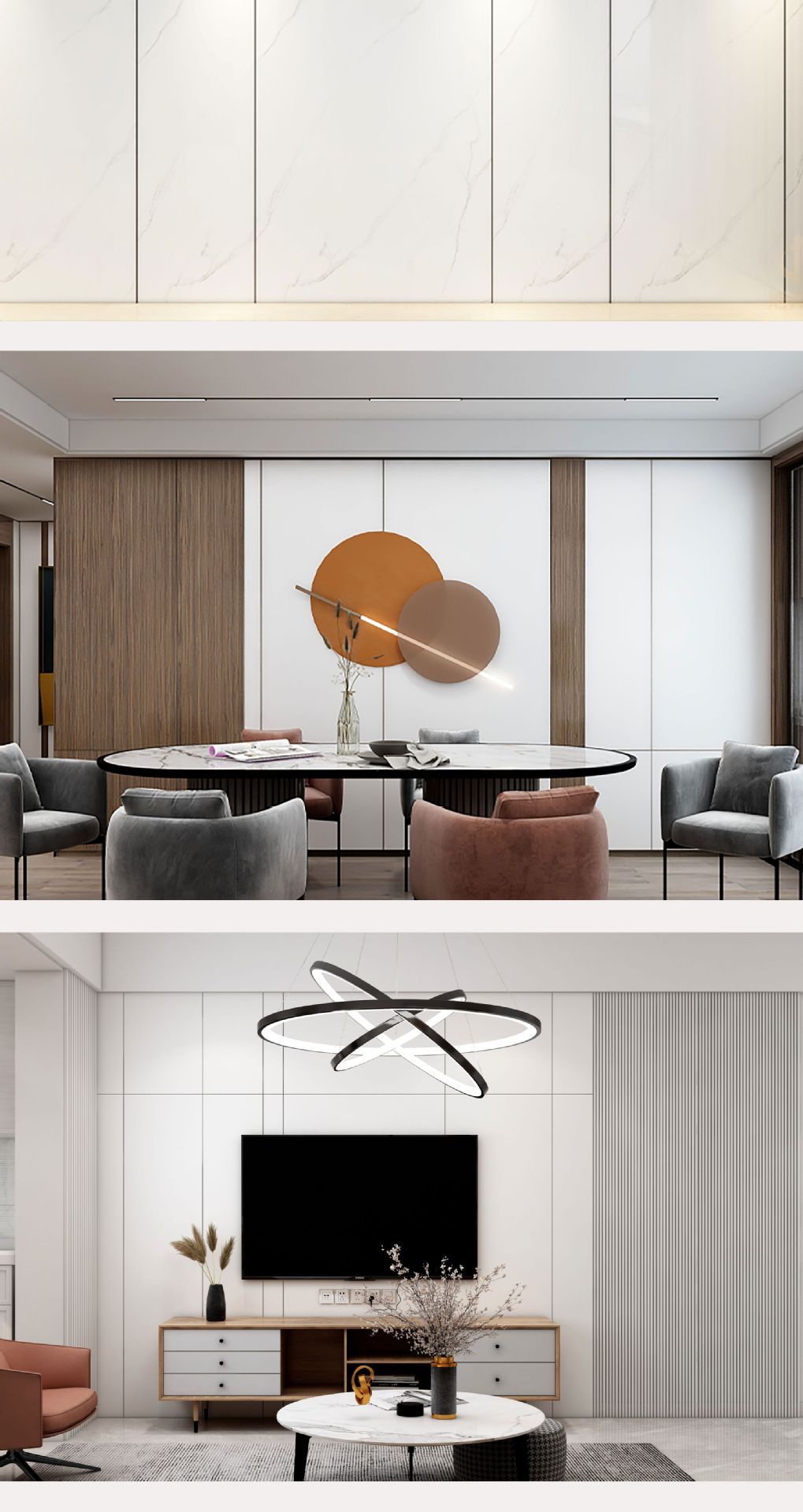 木饰面板碳晶板室内装修护墙板装饰板竹木纤维集成无缝墙板背景墙详情24