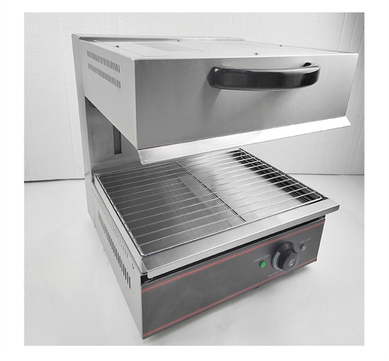 Commercial lifting surface stove, electric countertop, fish and steak grilling, stainless steel grill, Western kitchen equipment manufacturer pic 6