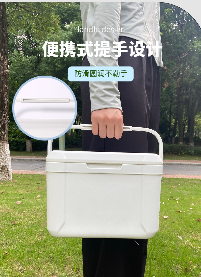 5L户外车载手提保温箱露营冰桶便携式佛跳墙鲍鱼保鲜冷藏礼盒详情8