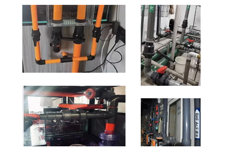 PVC红色水管UPVC硬质塑料给水管鱼缸水族箱20管件25配件32 40 50详情13