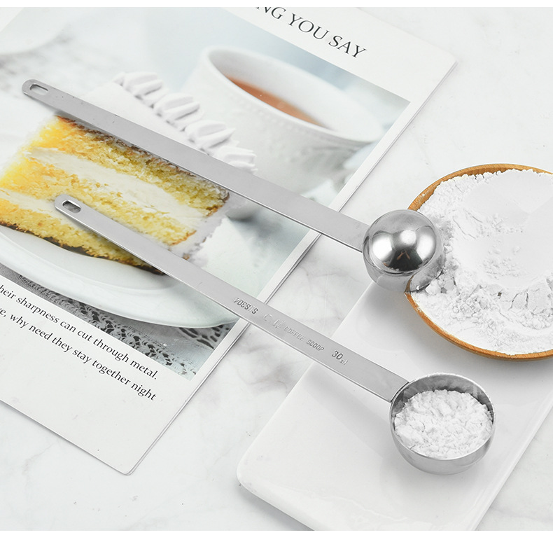 批发304不锈钢量勺咖啡勺家用糖粉勺面粉勺奶粉勺调味勺烘焙咖啡详情12