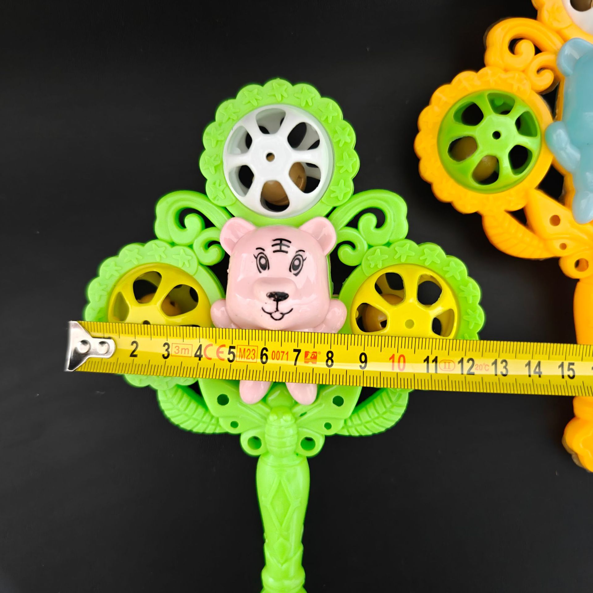 【 Zone 3-5 】666-3 Rattle 576 per piece 666-3 Rattle for Early Childhood Education and Intelligence, Hand rattle, Sand hammer, Grasping Baby toys, Colorful Hand rattle, wholesale 2 yuan pic 1