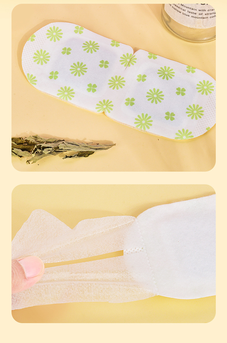 Wholesale of steam heat compress eye masks, heating disposable sleep eye patches, small batch self-heating mugwort steam eye masks pic 18