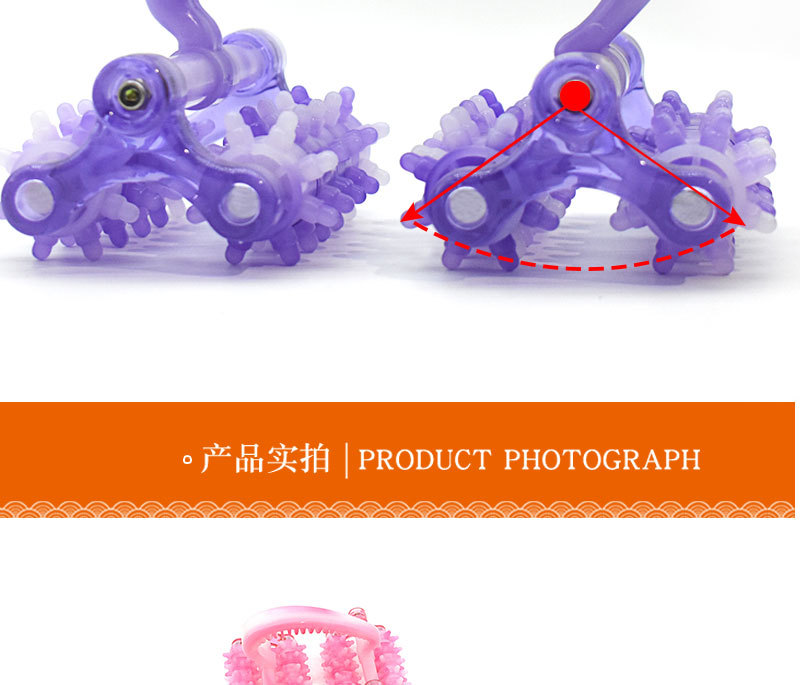 The manual roller full-body muscle massage and compression relaxation massage device for the lunar rover is selling well for fitness and relaxation pic 10