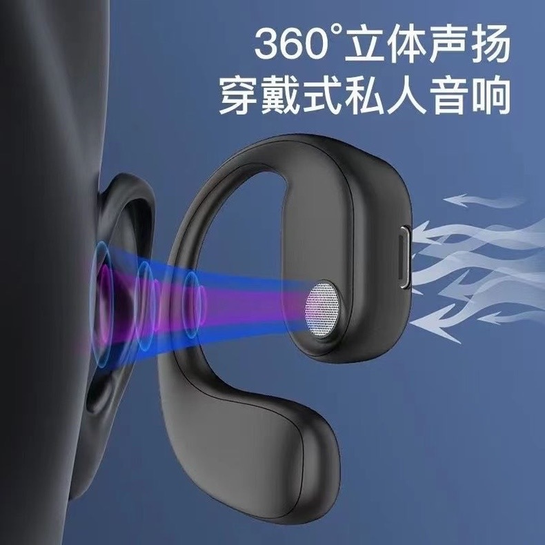 2025新款高颜值开放式听书运动款大电池不漏音听歌款电竞蓝牙耳机详情5