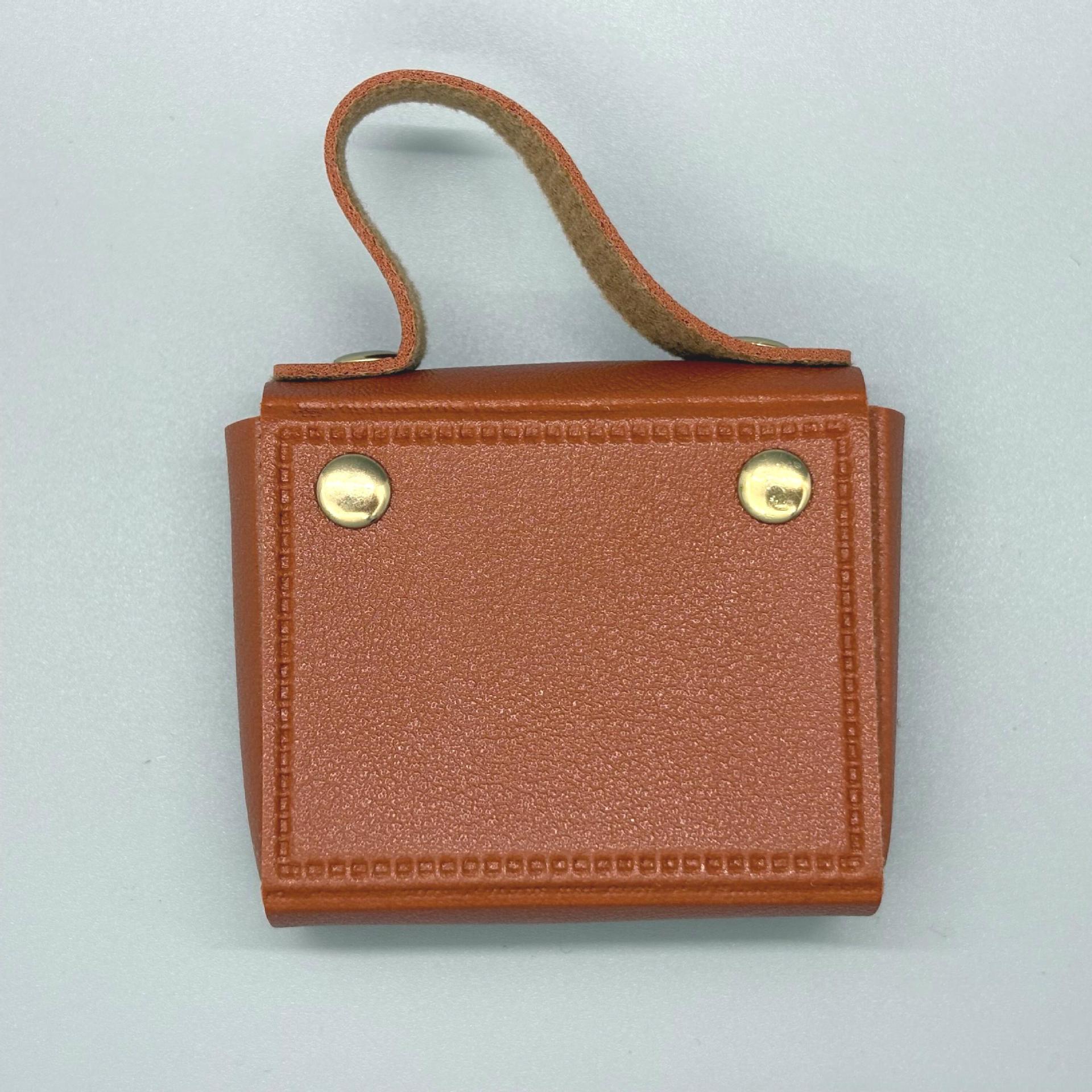 带钥匙圈迷你手提包袋硬币钱包耳机收纳便携式钥匙扣吊坠包挂饰配详情13