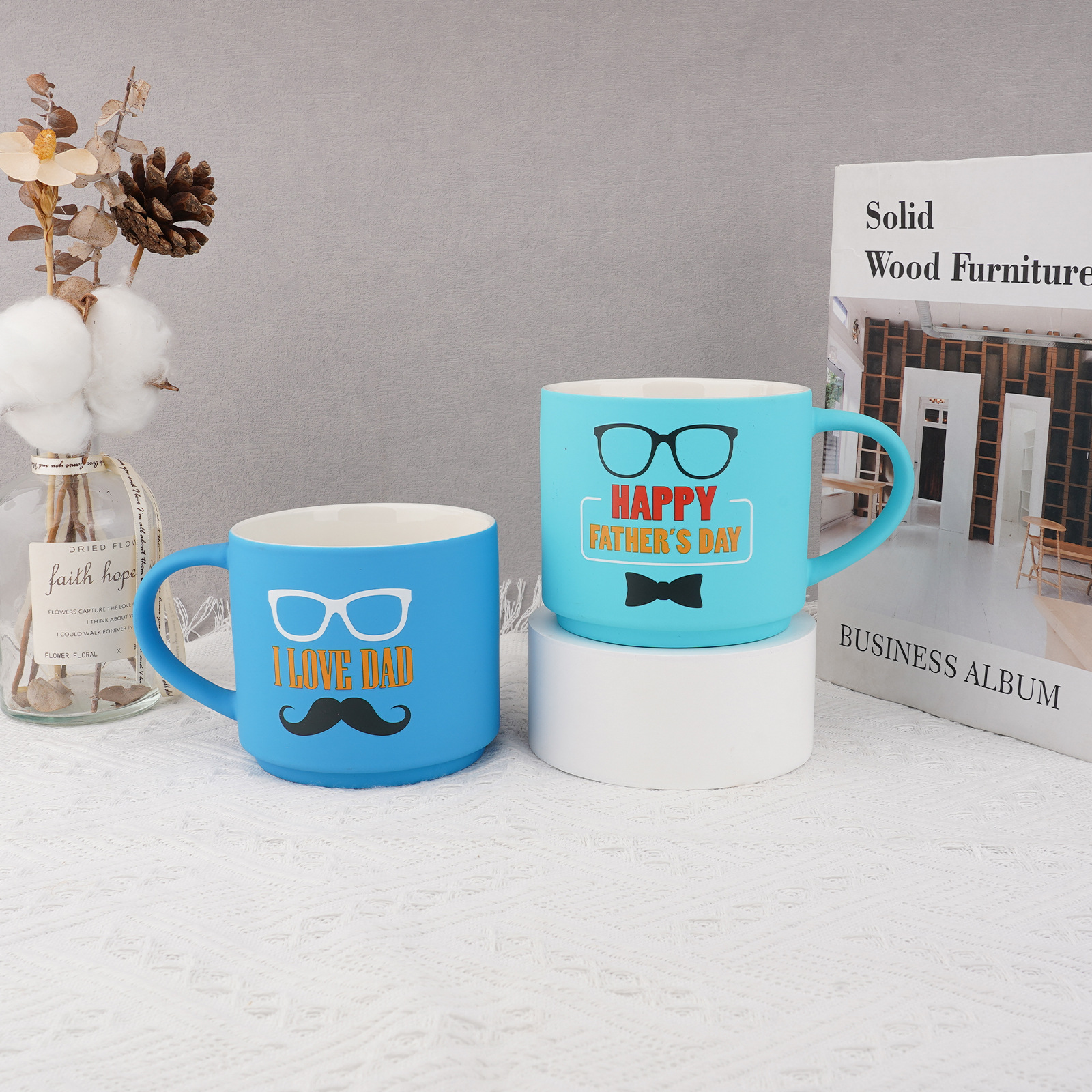 定制马克杯LOGO定做订制广告酒店简约陶瓷杯子礼品杯刻字印图详情11