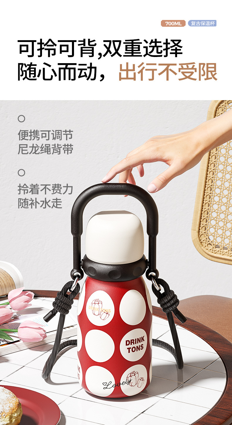 新款316不锈钢保温杯创意便携吸管杯户外手提大容量随行杯运动杯详情12