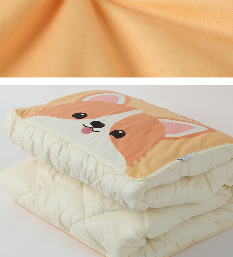 Cartoon pillow, office pillow, quilt, two-in-one, two-in-one cushion, logo printed, multi-functional car sofa pic 10