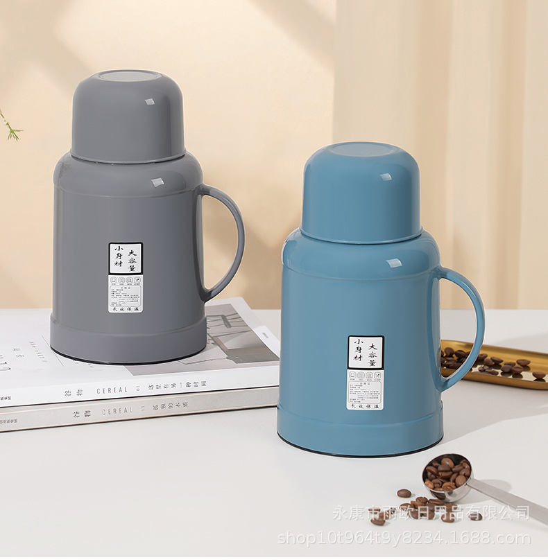 欢喜壶迷你保温壶网红小暖壶热水瓶大容量玻璃内胆印字保温瓶家用详情6