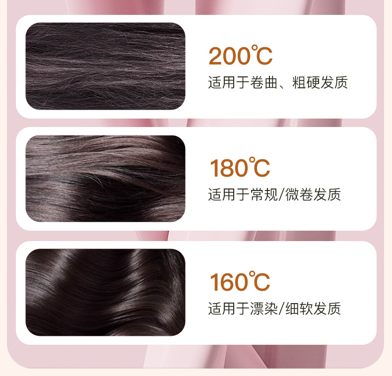 The new mini rechargeable hair straightening comb is portable, fashionable and of high quality. It is a dual-purpose hair care wireless hair straightening comb with a straightening clip pic 9