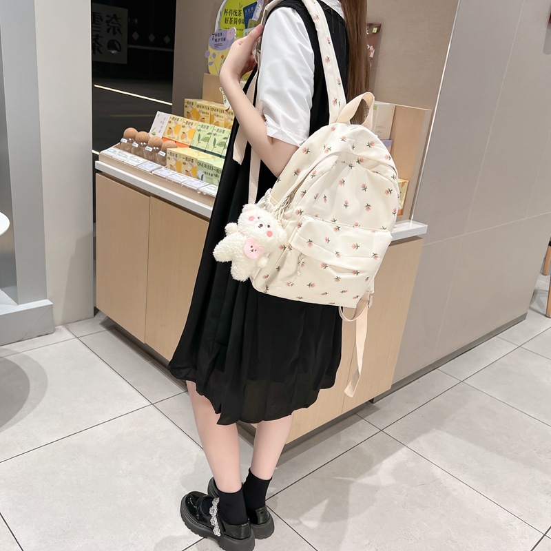 Small 2025 cross-border new style high appearance level artistic and casual primary school schoolbag, commuting and shopping small backpack pic 21