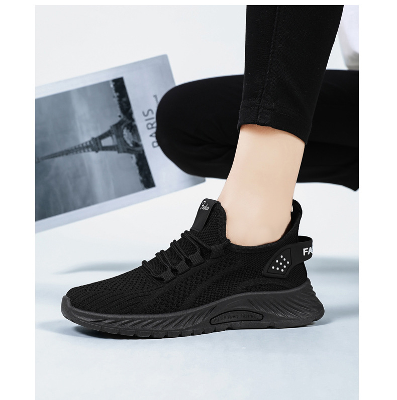 鞋子女夏季爆款跨境大码女鞋软底不累脚飞织鞋休闲运动鞋跑步鞋详情32