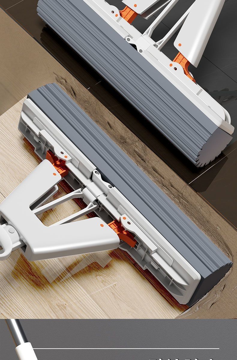 海绵胶棉拖把家用2024新款吸水对折式免手洗地拖价格低至9.09/把详情7