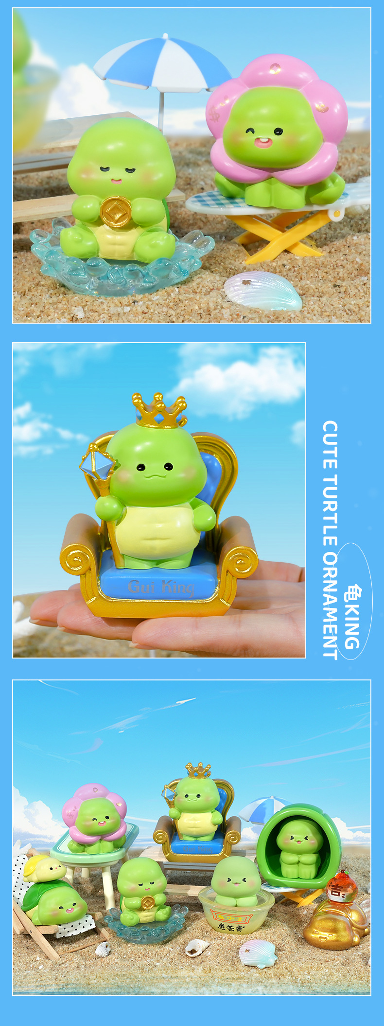 New Turtle Words and Noble Words blind box creative desktop decoration, office workstation decoration, emotional stability magic gift pic 10