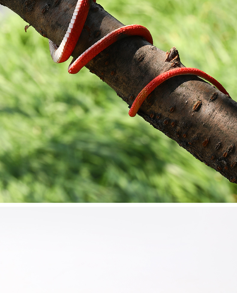 Factory wholesale 68cm eco-friendly rubber snake prank toys, soft rubber fake snakes, Halloween prank toy snakes pic 61