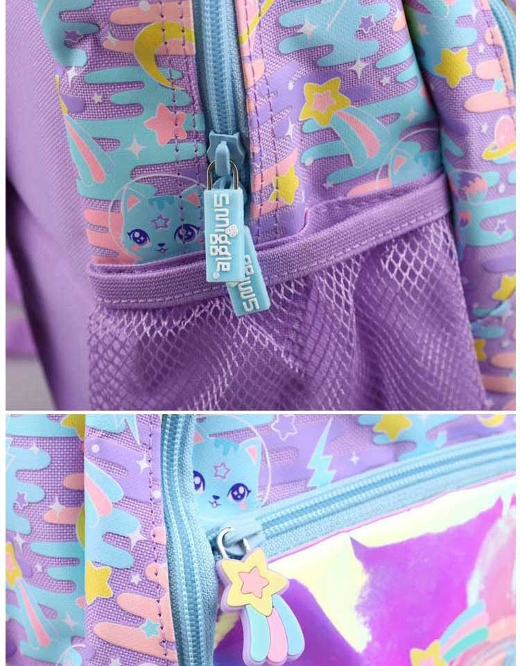 Australia smiggle mochila de la escuela cartoon mochila de gran capacidad mochila de los niños bolsa de ocio al aire libre bolsa de la pluma del estudiante pic 6