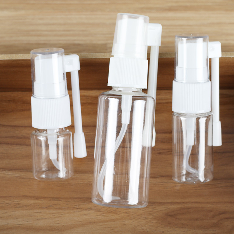 Cross-border exclusive 10ml/15ml/20ml plastic transparent side spray bottle, elephant trunk type spray bottle, rotatable nozzle pic 7