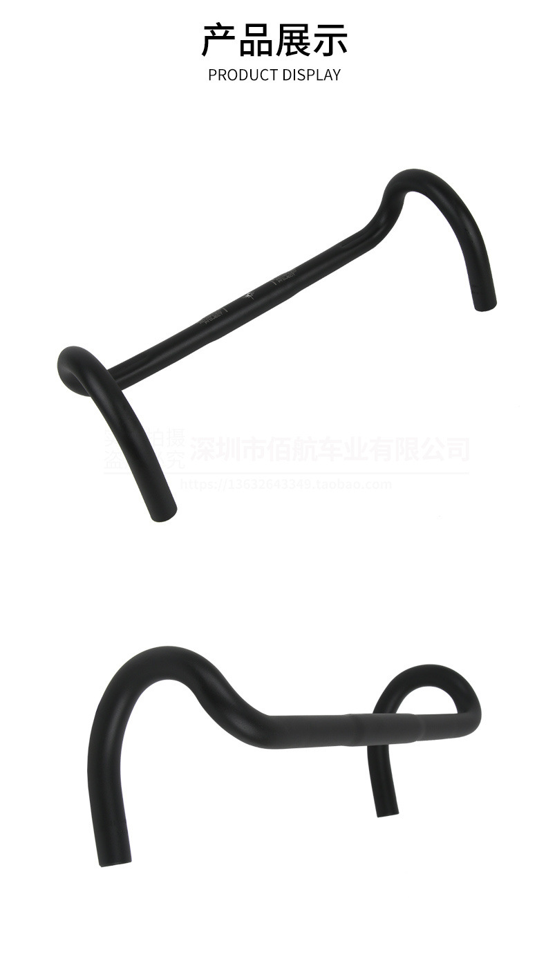 Taiwan UNO road bike corner handlebars 25.4/31.8 aluminum alloy racing small corner handlebars ultra-light road bike handlebars pic 42