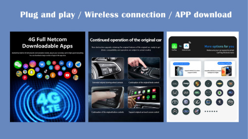 跨境车机互联模块八核4G高通carplay转安卓盒子aibox carplay盒子详情17