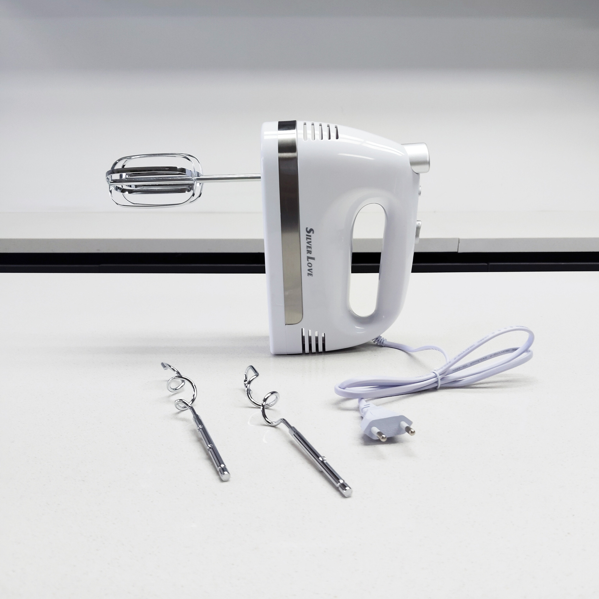 Cross-border foreign trade European standard multi-functional electric egg beater, household handheld high-power egg beater, electric baking mixer Z209 pic 9