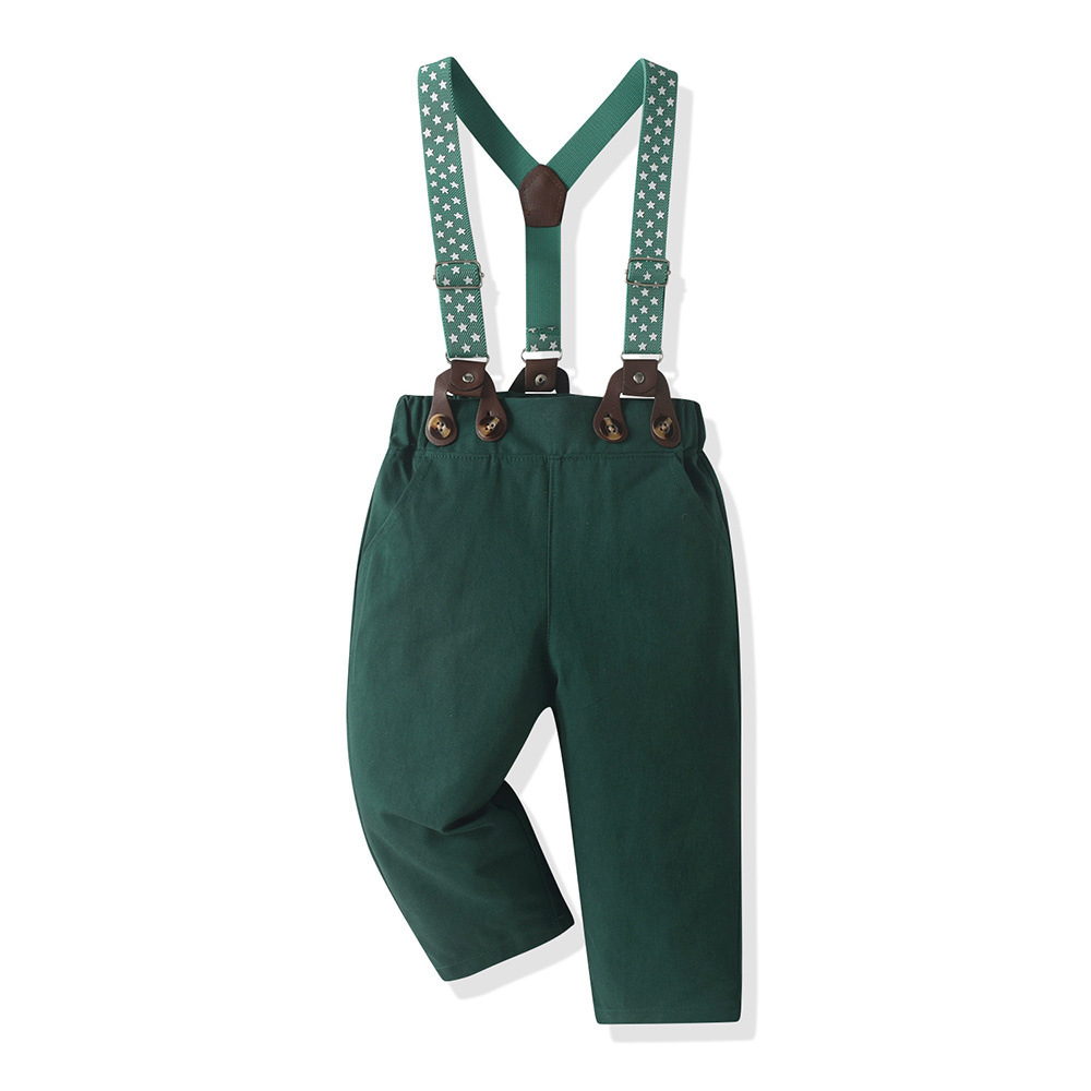 婴幼童春秋礼服套装男宝宝春装棉质连体衣超萌婴幼儿春季外出爬服童装童衬衫详情20