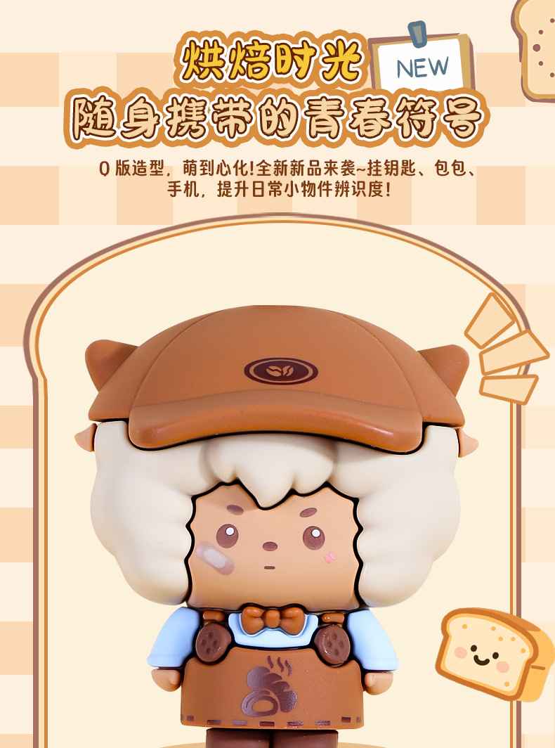正版喜羊羊与灰太狼动漫周边挂件植绒公仔钥匙扣闺蜜情侣包包挂件详情3