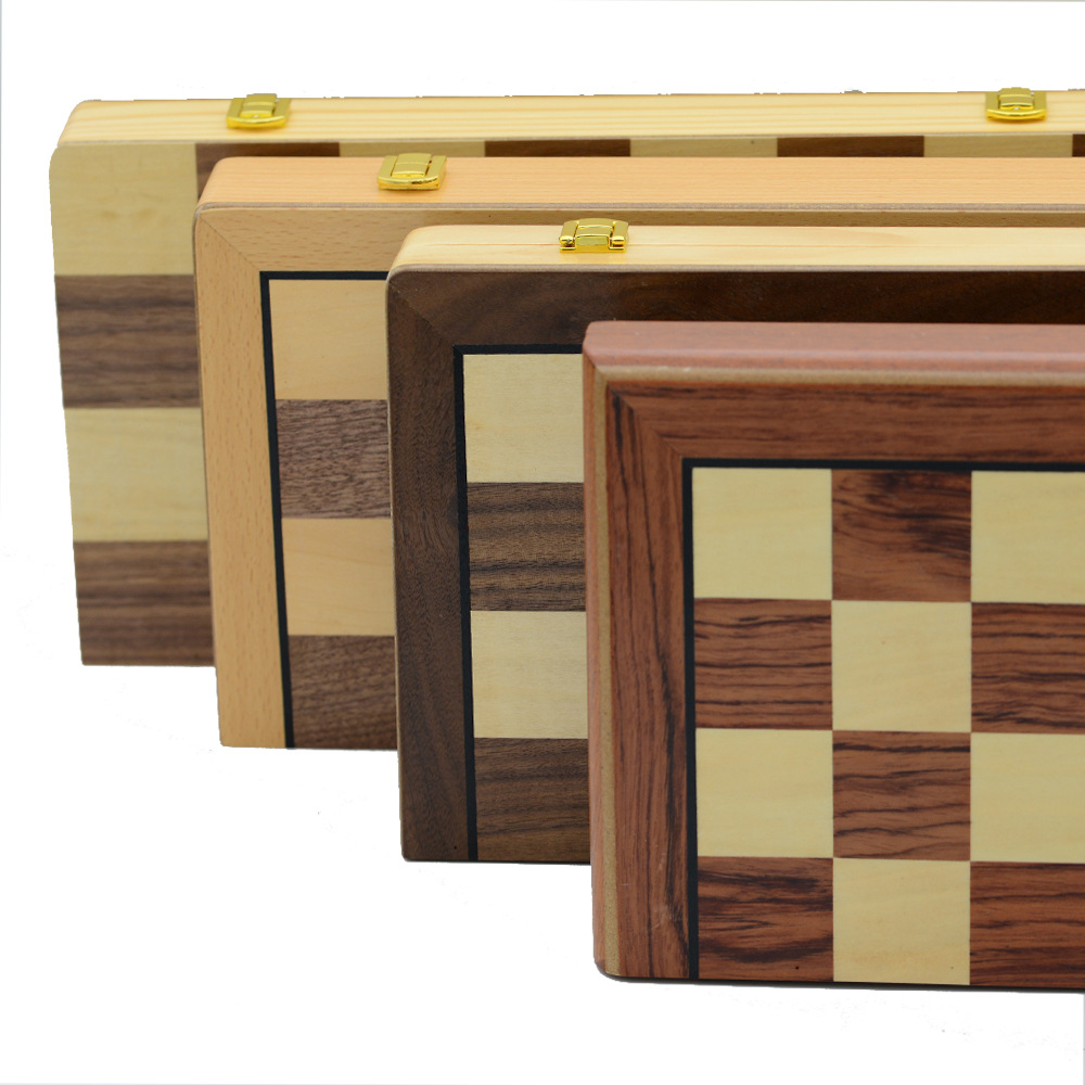 New type of chess and card entertainment, made of wood, magnetic, foldable and 39CM, with double rear, directly sent by the manufacturer for cross-border exclusive supply pic 15