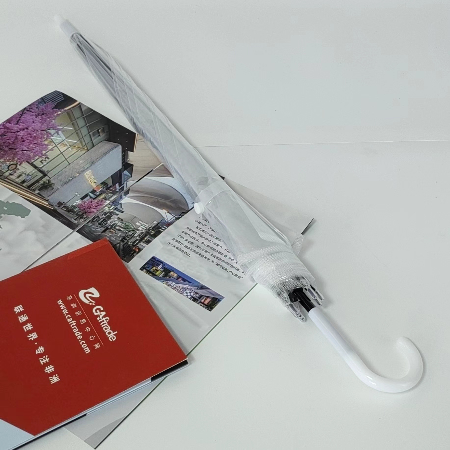 一次性雨伞批货长柄透明雨伞自动伞简约透明伞儿童雨伞广告伞LOGO详情11