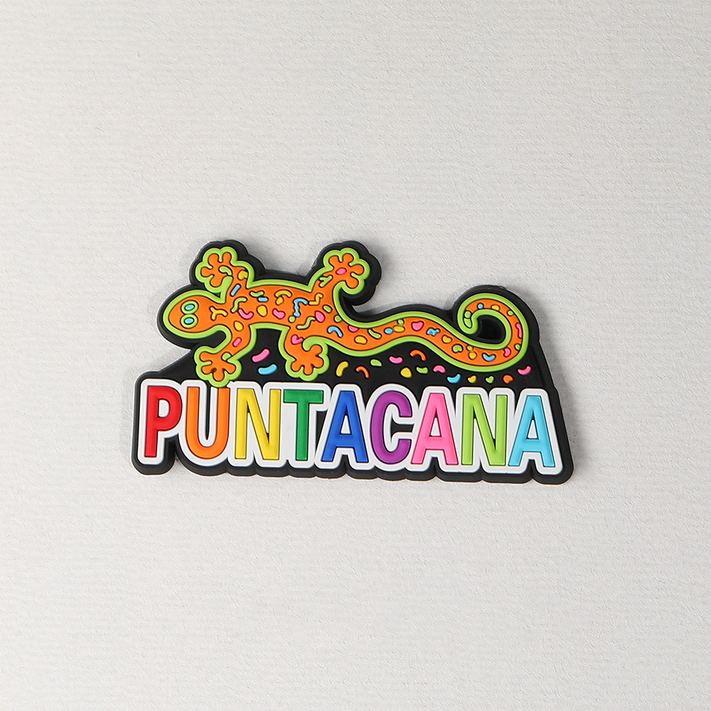 PVC soft rubber refrigerator stickers, tourist attraction souvenirs, three-dimensional refrigerator decoration pic 5