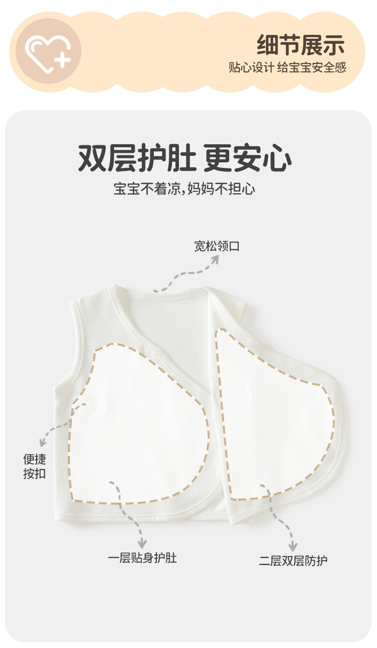 婴儿马甲春秋款舒绒棉宝宝无袖衣服婴幼儿坎肩秋冬季新生儿小马夹详情31