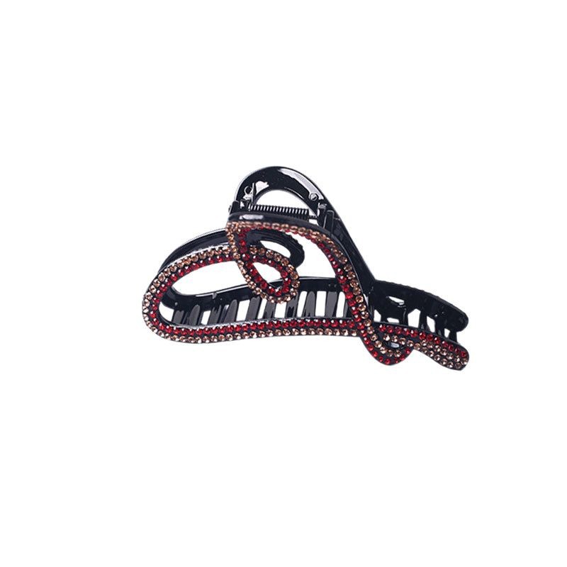 Extra-large size grabber for women, 2025 new style, high-end feel, thick hair at the back of the head, shark clip, hair clip headwear pic 4