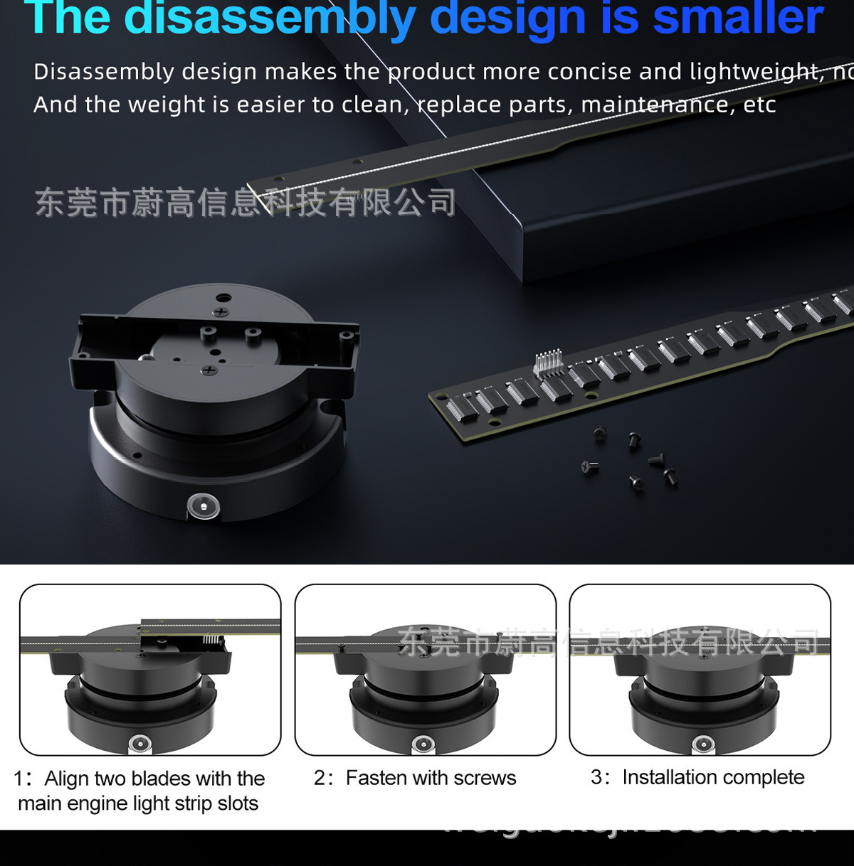 Naked-eye 3D holographic projector 244LED stereoscopic suspended aerial imaging fan screen wall-mounted advertising machine pic 14