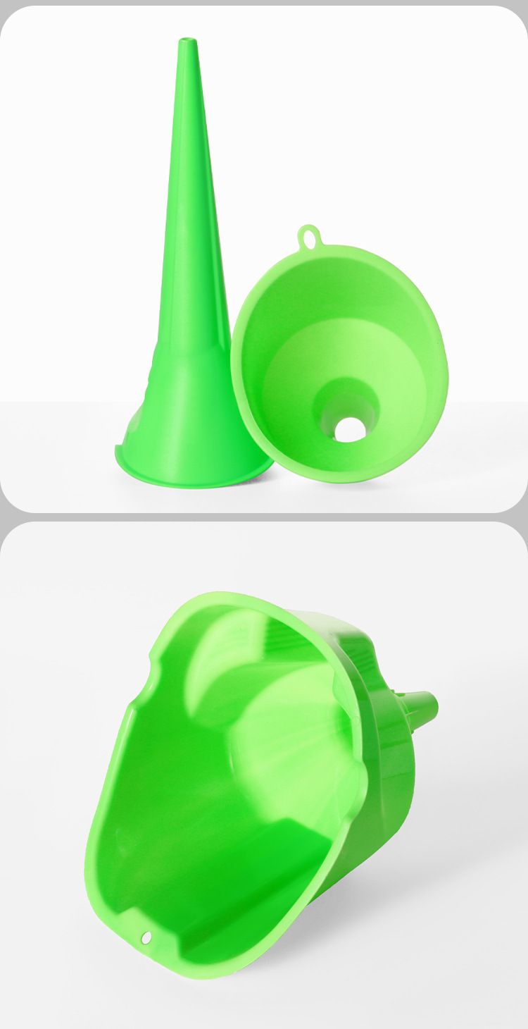 Factory direct sales of multi-specification plastic multi-functional funnel kits for rapid filling of water and oil collection machinery pic 12