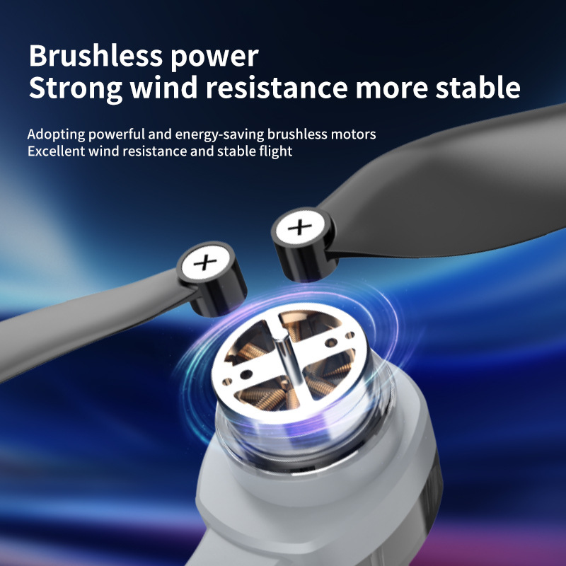 跨境新品迷你无人机航拍四轴飞行器遥控飞机光流高清无刷避障玩具详情25